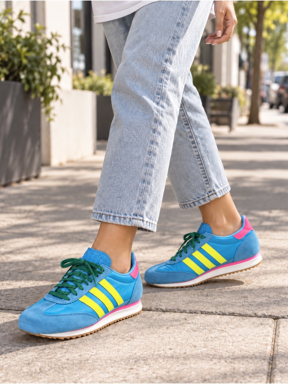 Adidas SL 72 OG W Sky Rush Blue Sneakers Women’s Size 6 JI0196